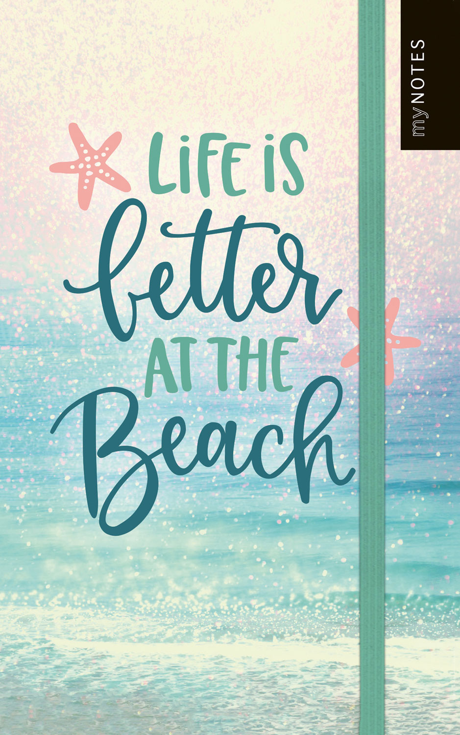 myNotes-Notizbuch: Life is better at the Beach