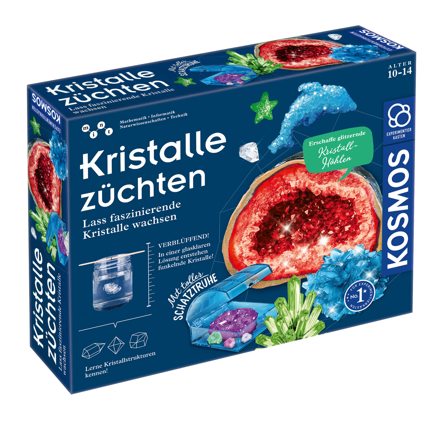 Experimentierkasten Kristalle zchten - Mngelartikel
