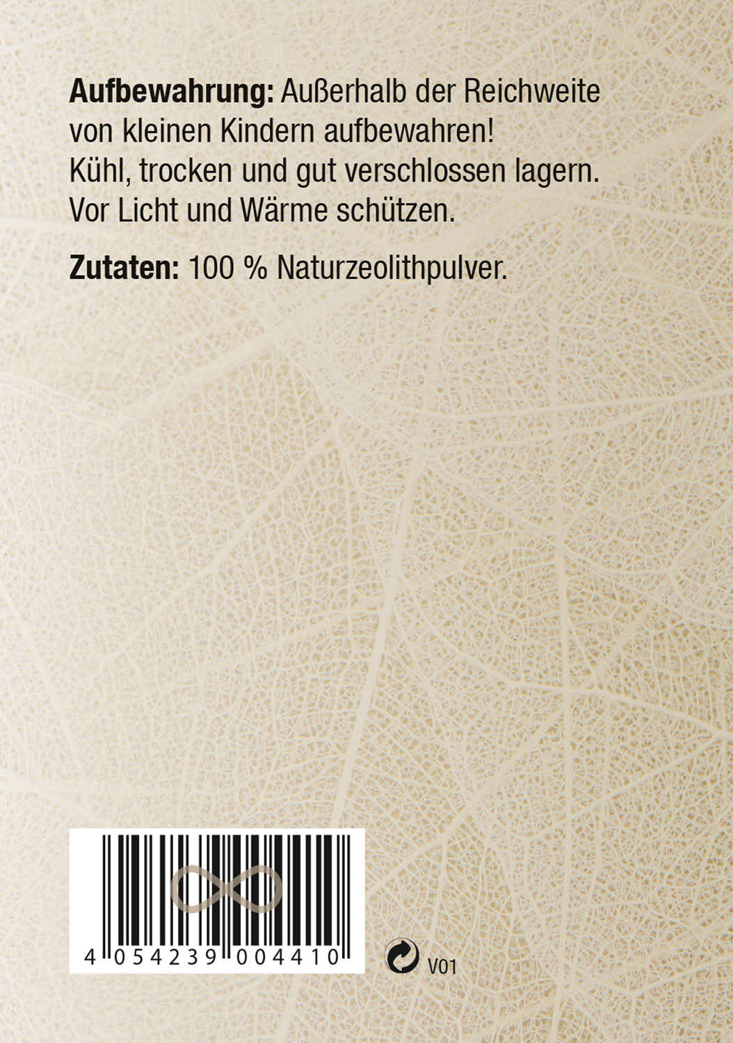 Kopp Vital   Naturzeolith Pulver / 86 % Klinoptilolith / Krnung: < 0,05 mm / Hchste Qualitt02