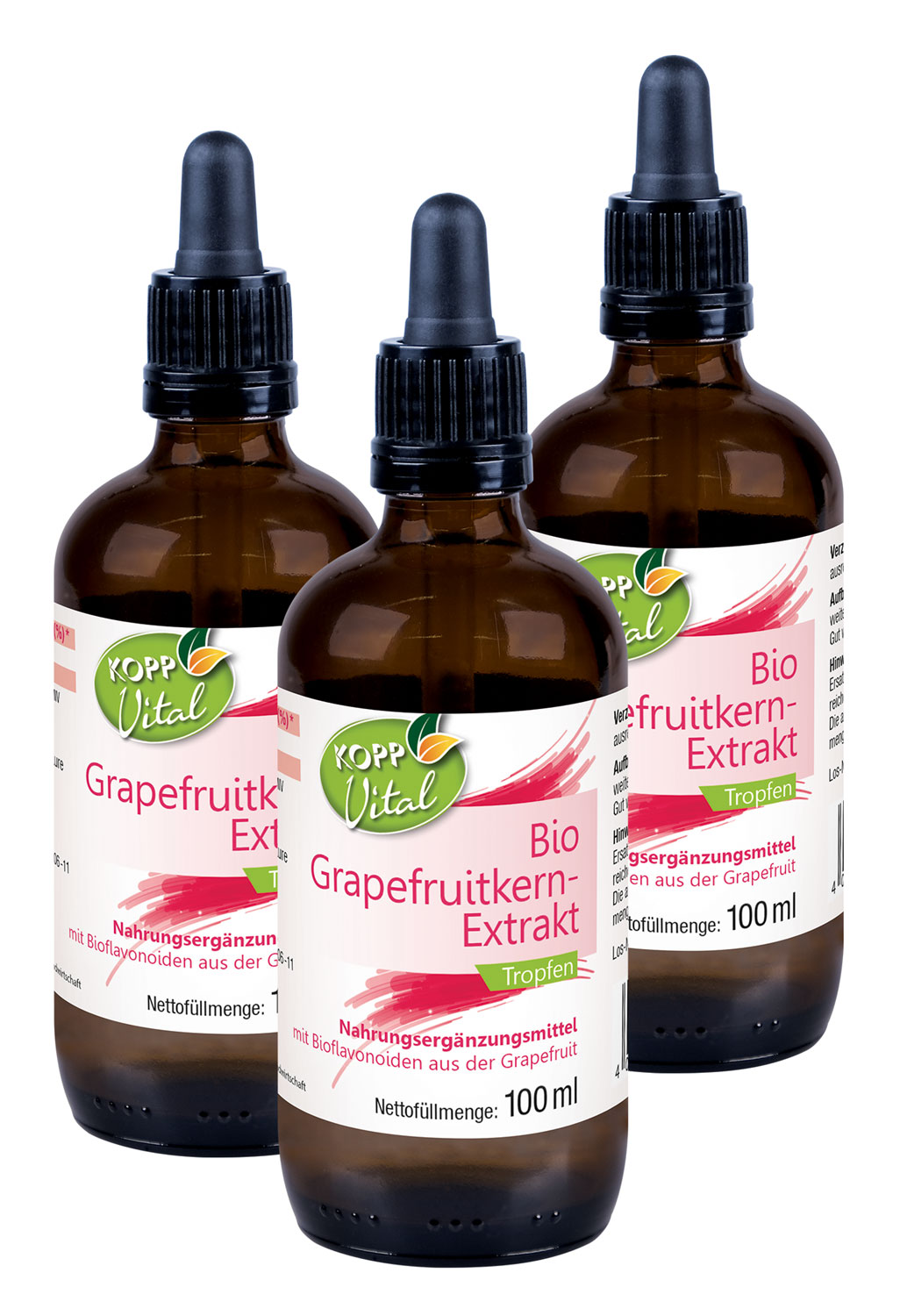 Kopp Vital   Bio-Grapefruitkern-Extrakt Tropfen / 100 ml