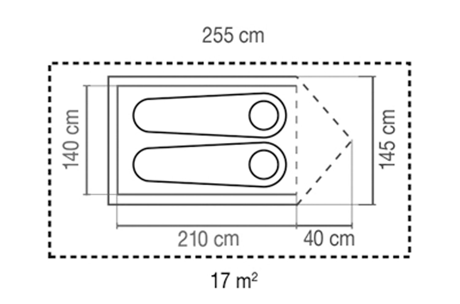 Coleman Zelt Darwin - 2 Personen02