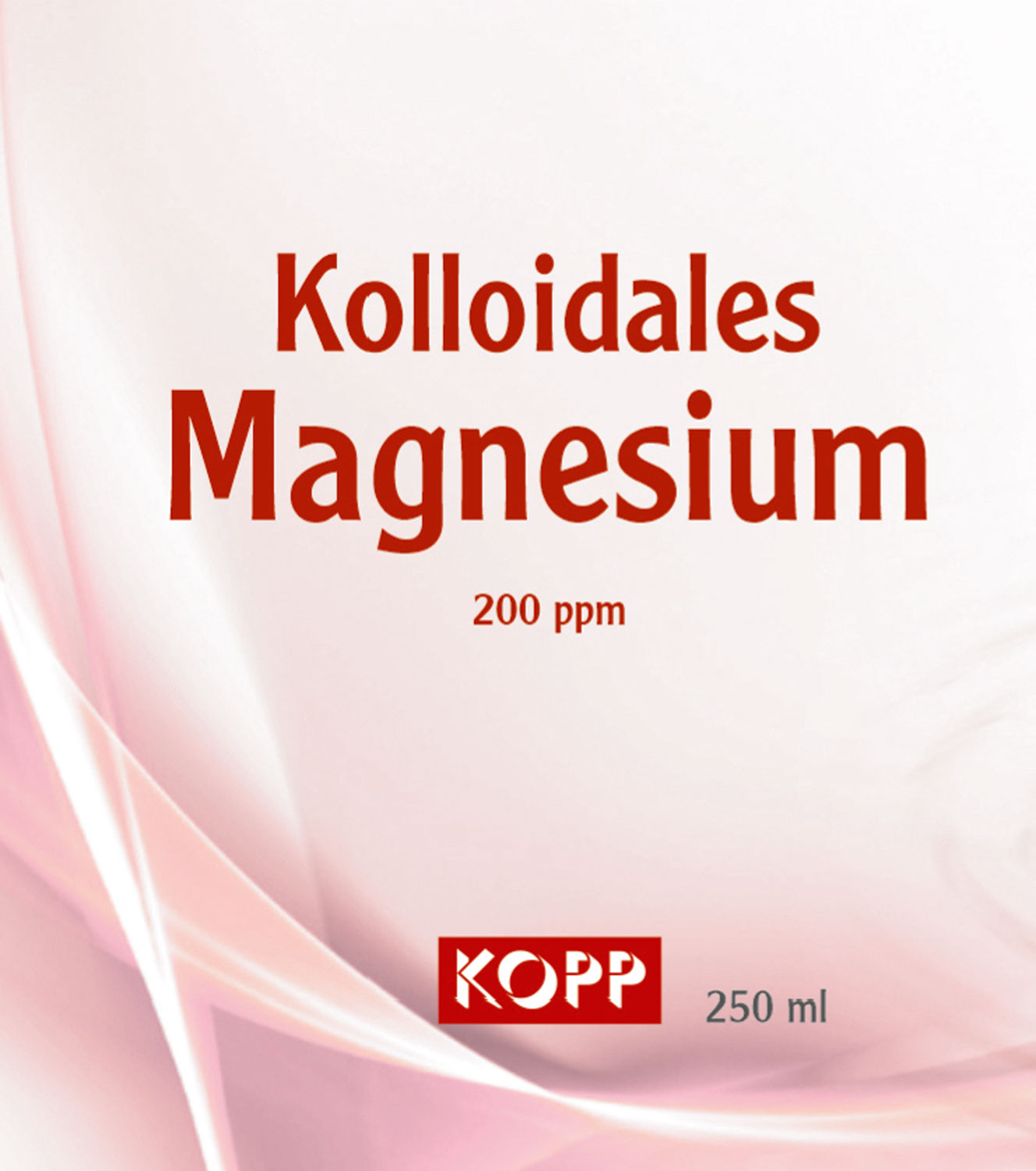 Kolloidales Magnesium - Konzentration 200 ppm01