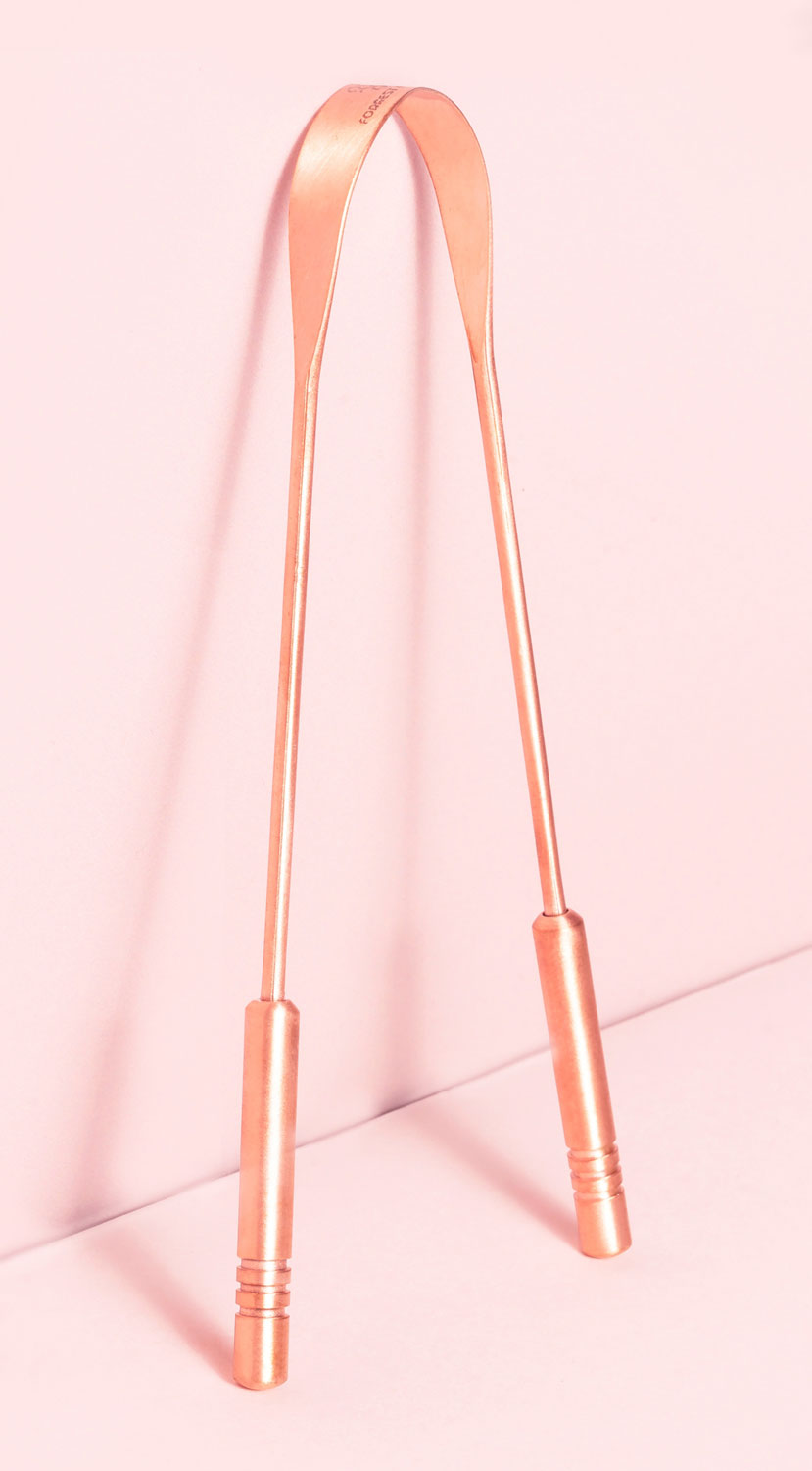 Kupfer-Zungenreiniger