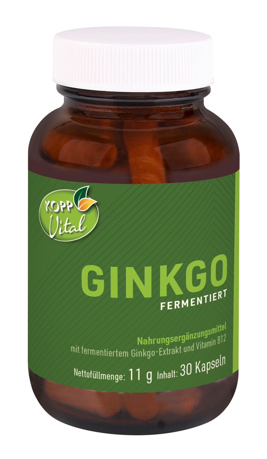 Kopp Vital   Ginkgo fermentiert / 75 mg / 30 Kapseln