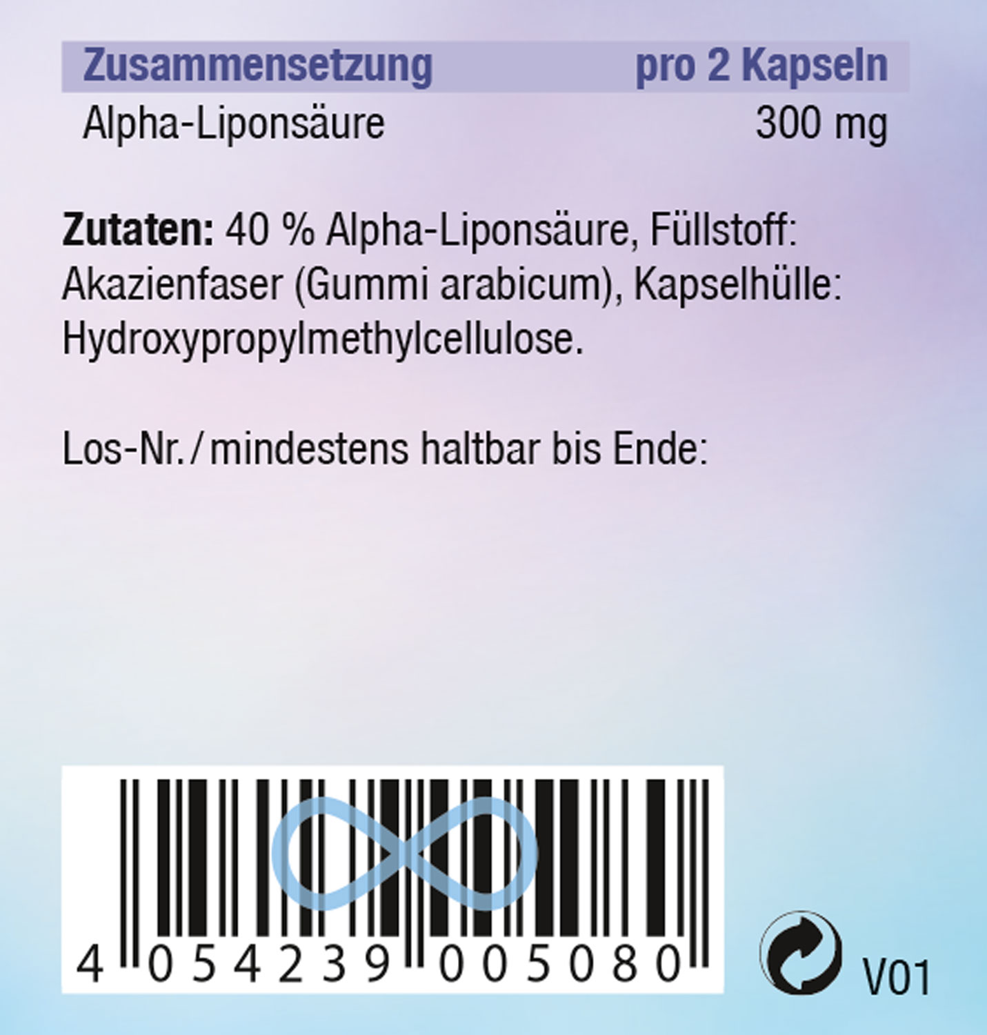 Kopp Vital   Alpha-Liponsure / 150 mg / 30 Kapseln02