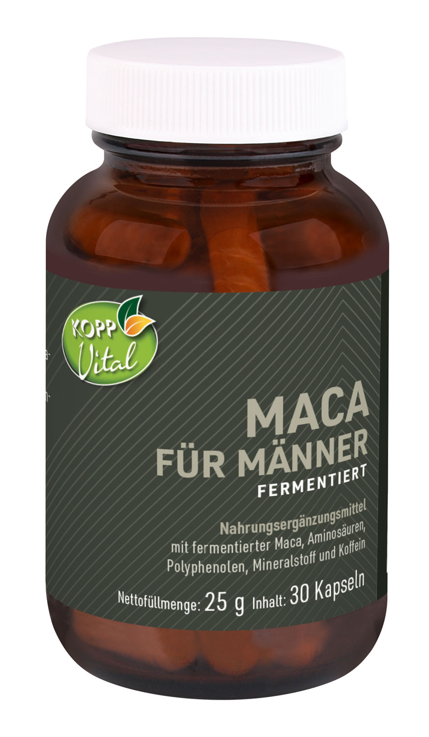 Kopp Vital   Maca fr Mnner fermentiert / 475 mg / 30 Kapseln