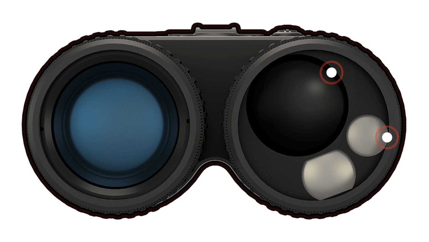 Digitales Tag- und Nachtfernglas ATN BINOX 4K 4-16X03