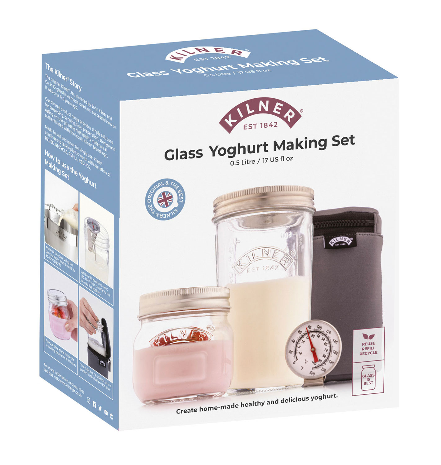 Kilner  Joghurt-Herstellungsset01