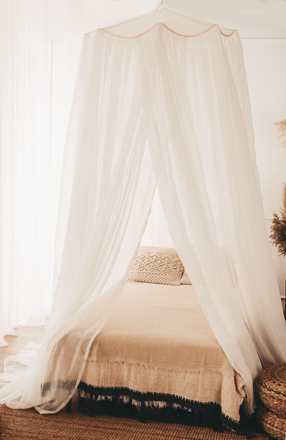 Baldachin zur Abschirmung gegen Hochfrequenz, Mobilfunk und 5G