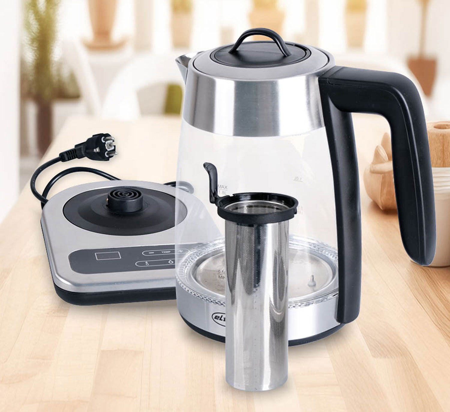 Elta Germany 2-in-1 Tee- und Wasserkocher 2001314 - Fr Bastler01