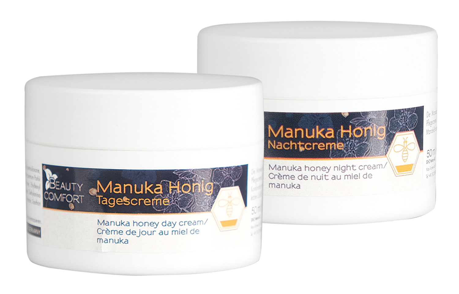  Beauty Comfort Manuka Honig Tages- und Nachtcreme je 50 ml 