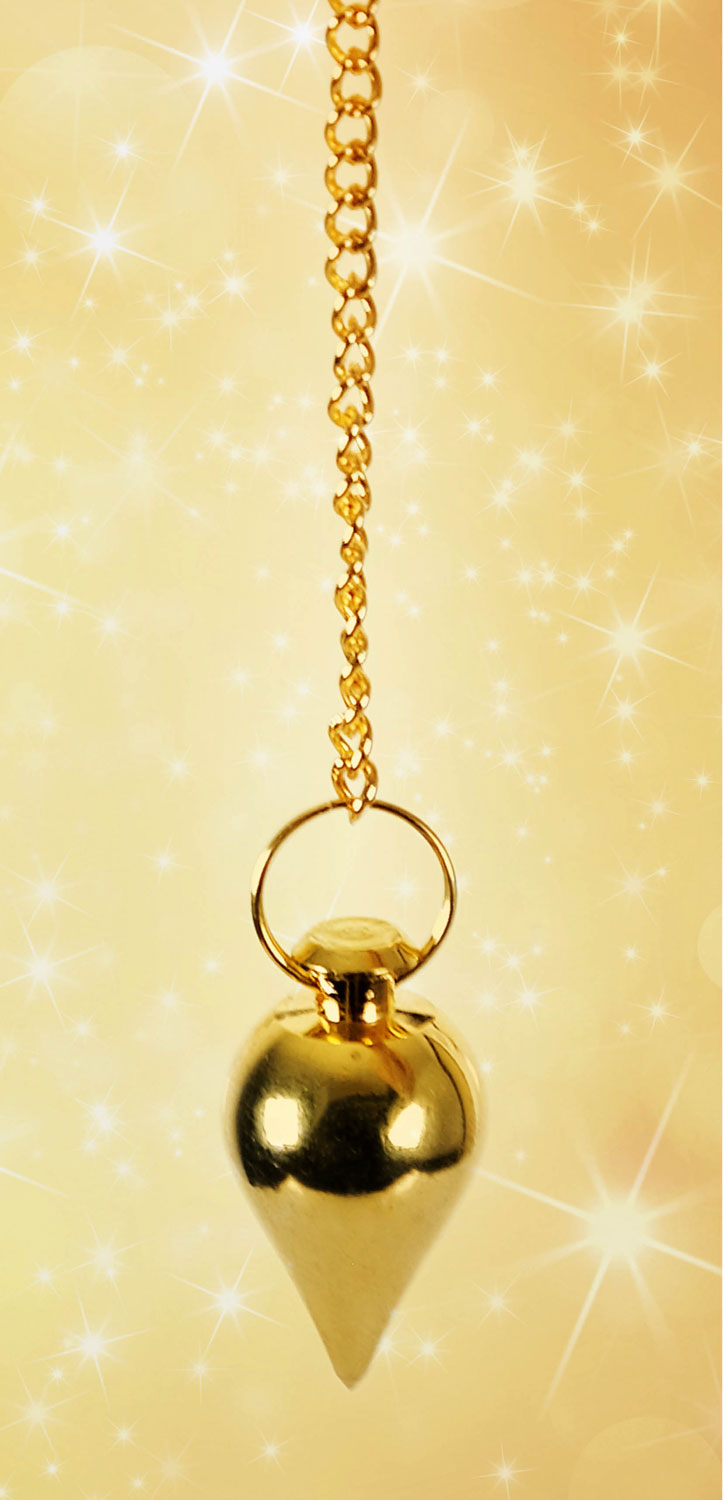 Tropfenpendel Messing vergoldet01