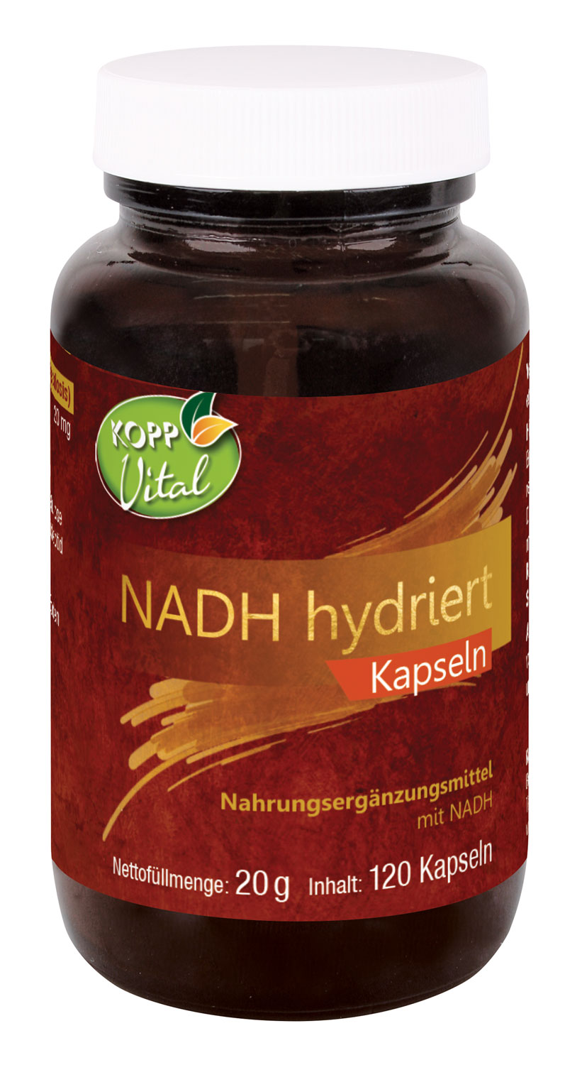 Kopp Vital   NADH hydriert / 20 mg / 120 Kapseln