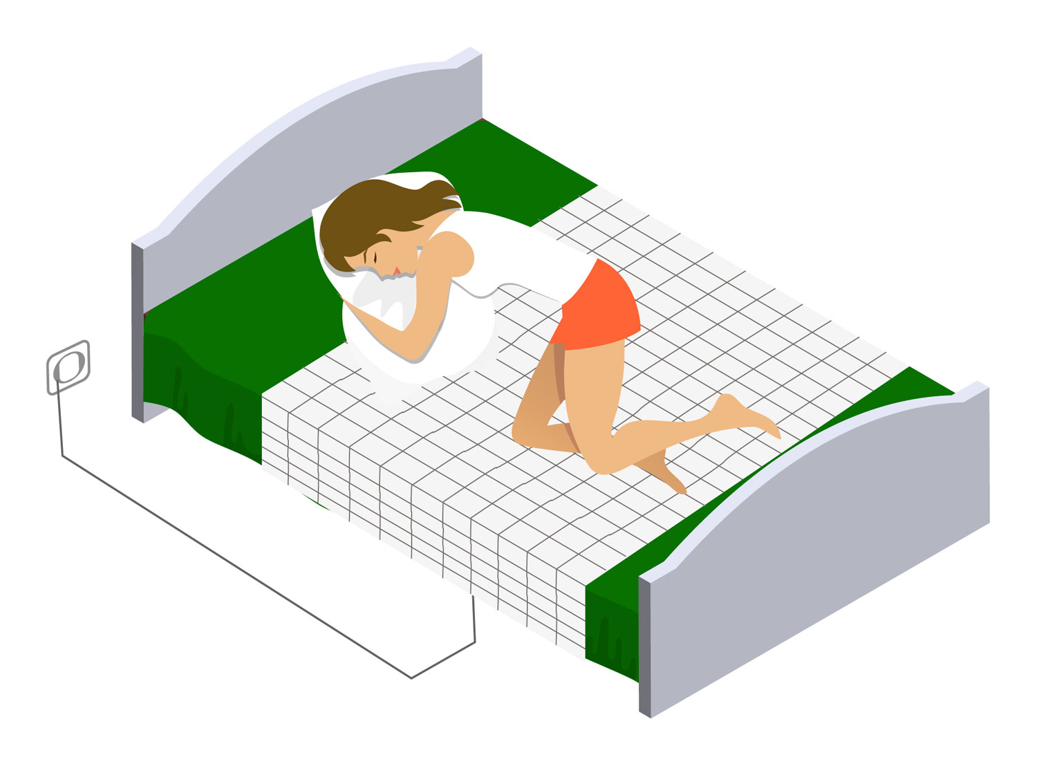  Erdungsprodukte 160x200 cm Spannbetttuch 03