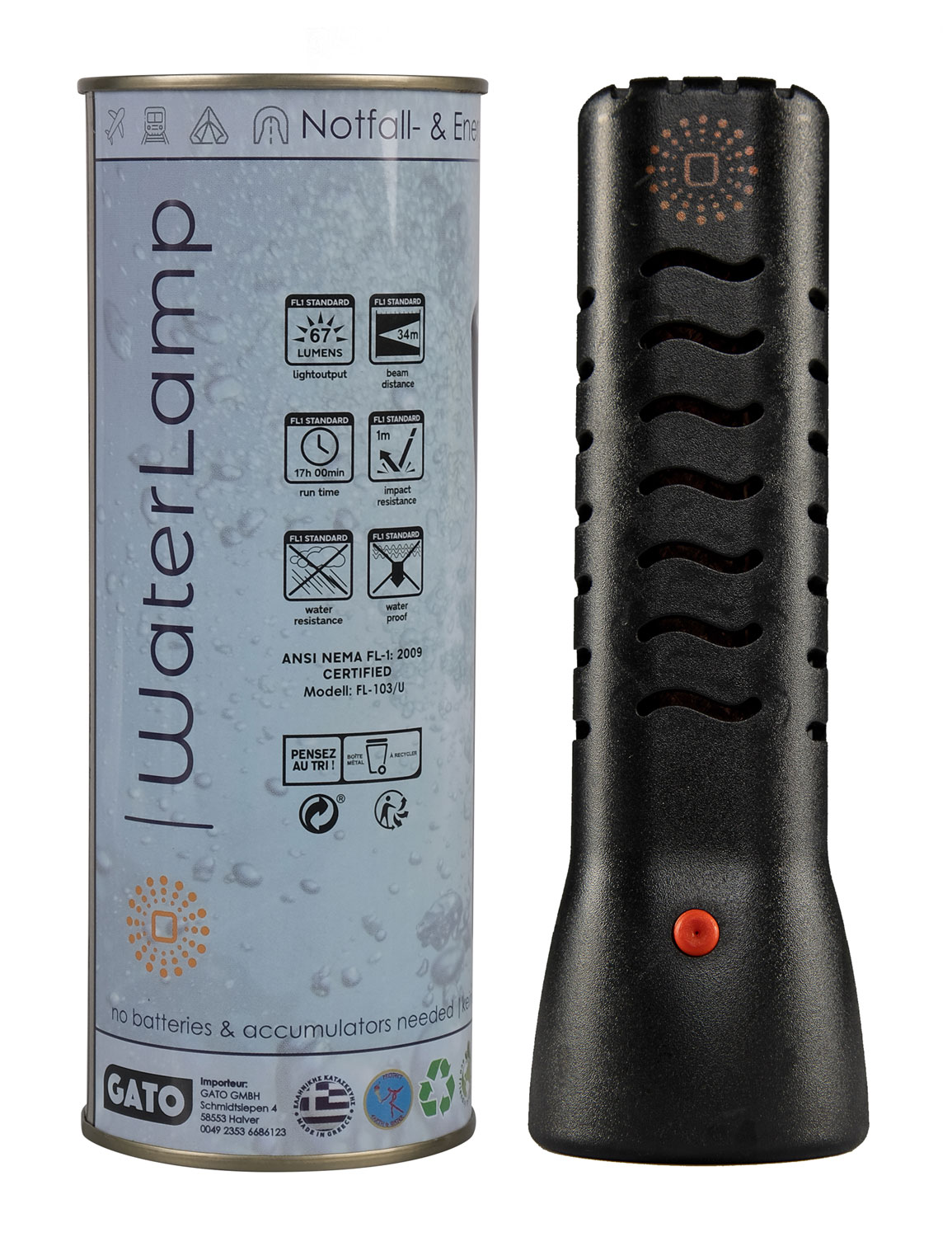 WaterLamp Taschenlampe