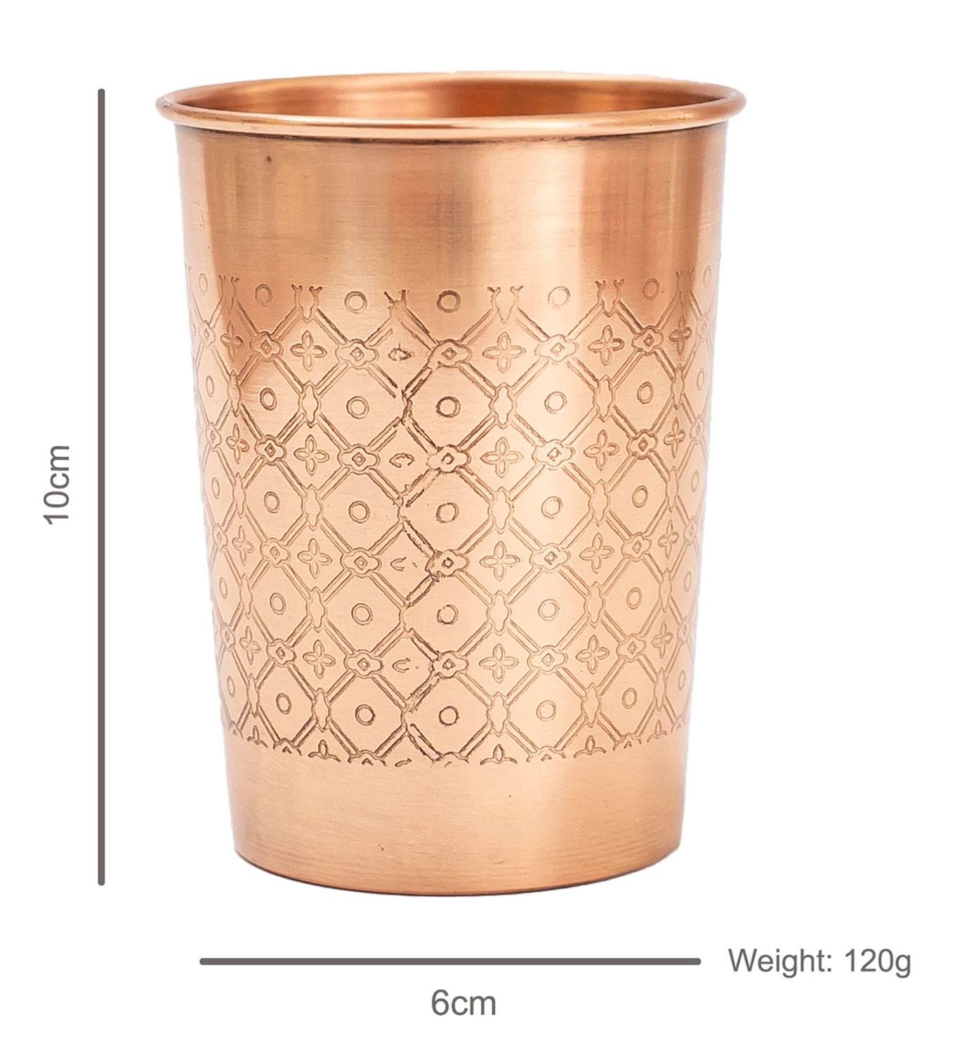 Kupferbecher Mosaik - 300 ml02