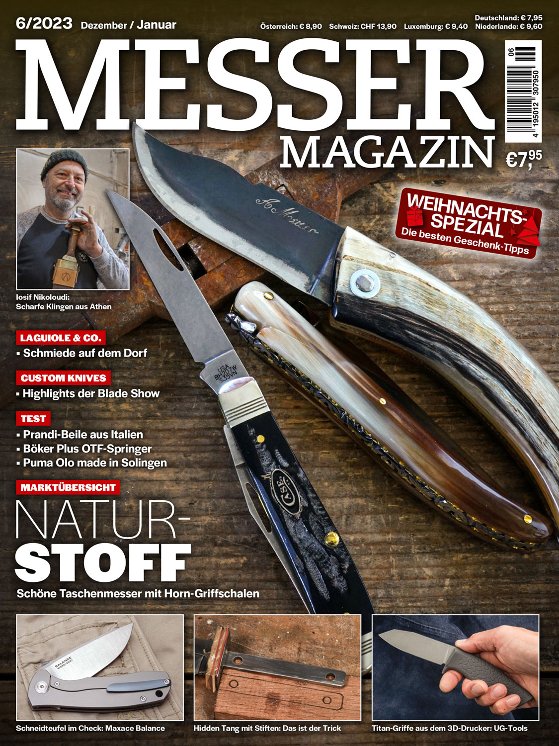 Messer Magazin Ausgabe 06/2023 Dezember/Januar