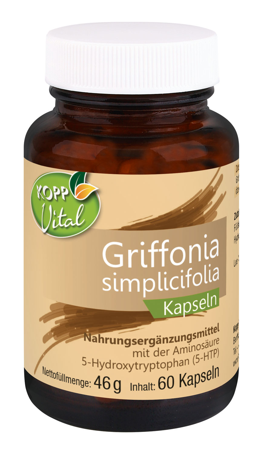 Kopp Vital   Griffonia simplicifolia / 5-HTP / 600 mg / 60 Kapseln