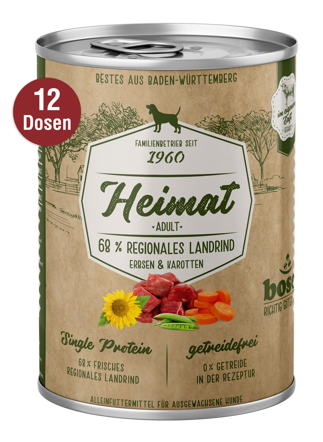 12er-Pack Bosch Heimat Adult Regionales Landrind