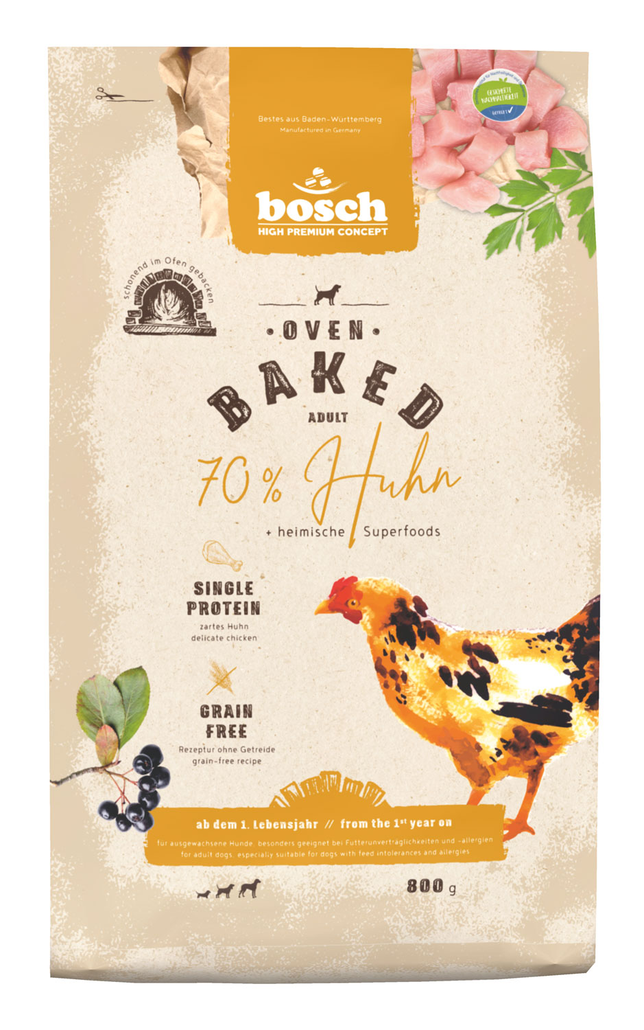 Bosch HPC Oven Baked Huhn 800g