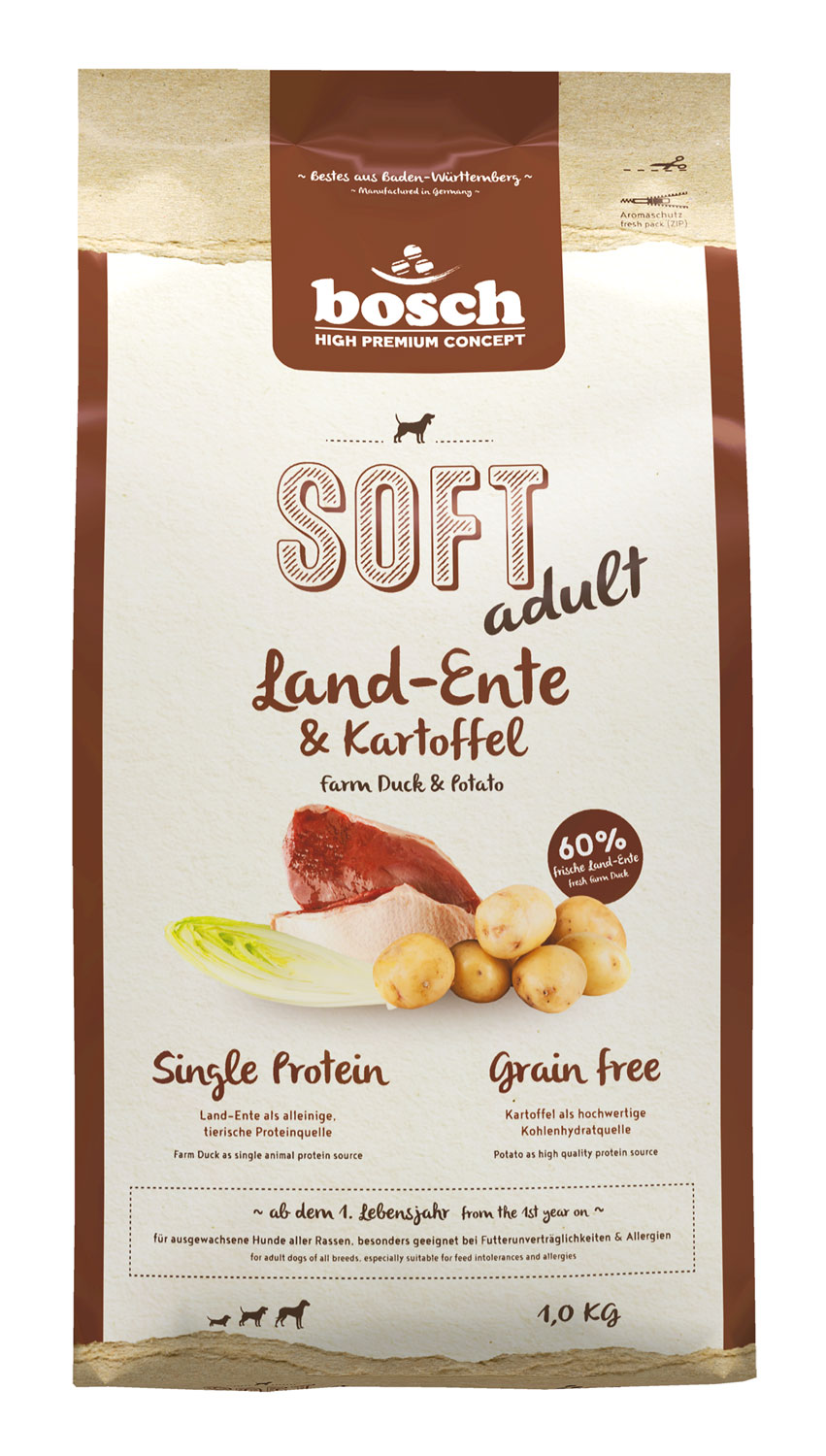 Bosch HPC SOFT Adult Land-Ente & Kartoffel