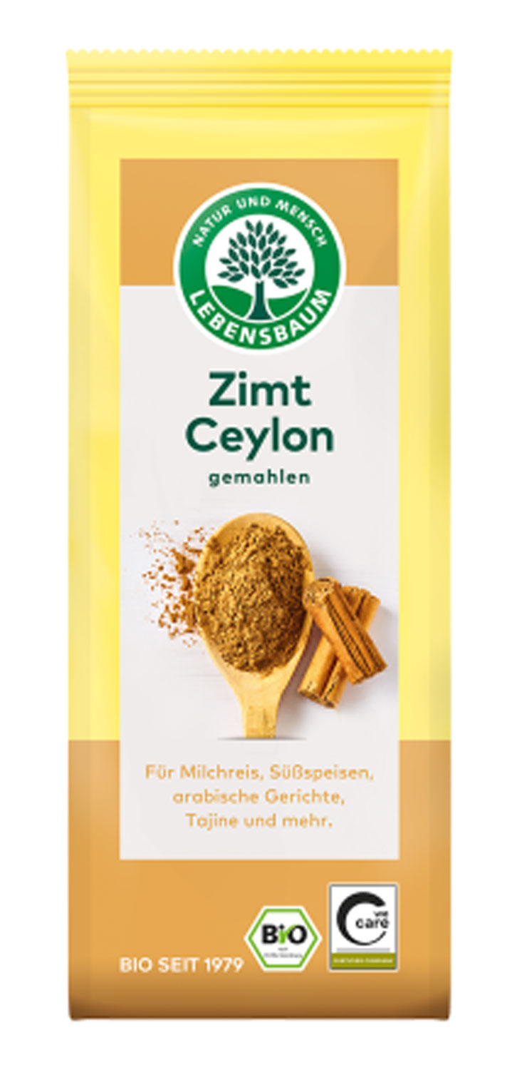 Lebensbaum Bio-Zimt Ceylon gemahlen
