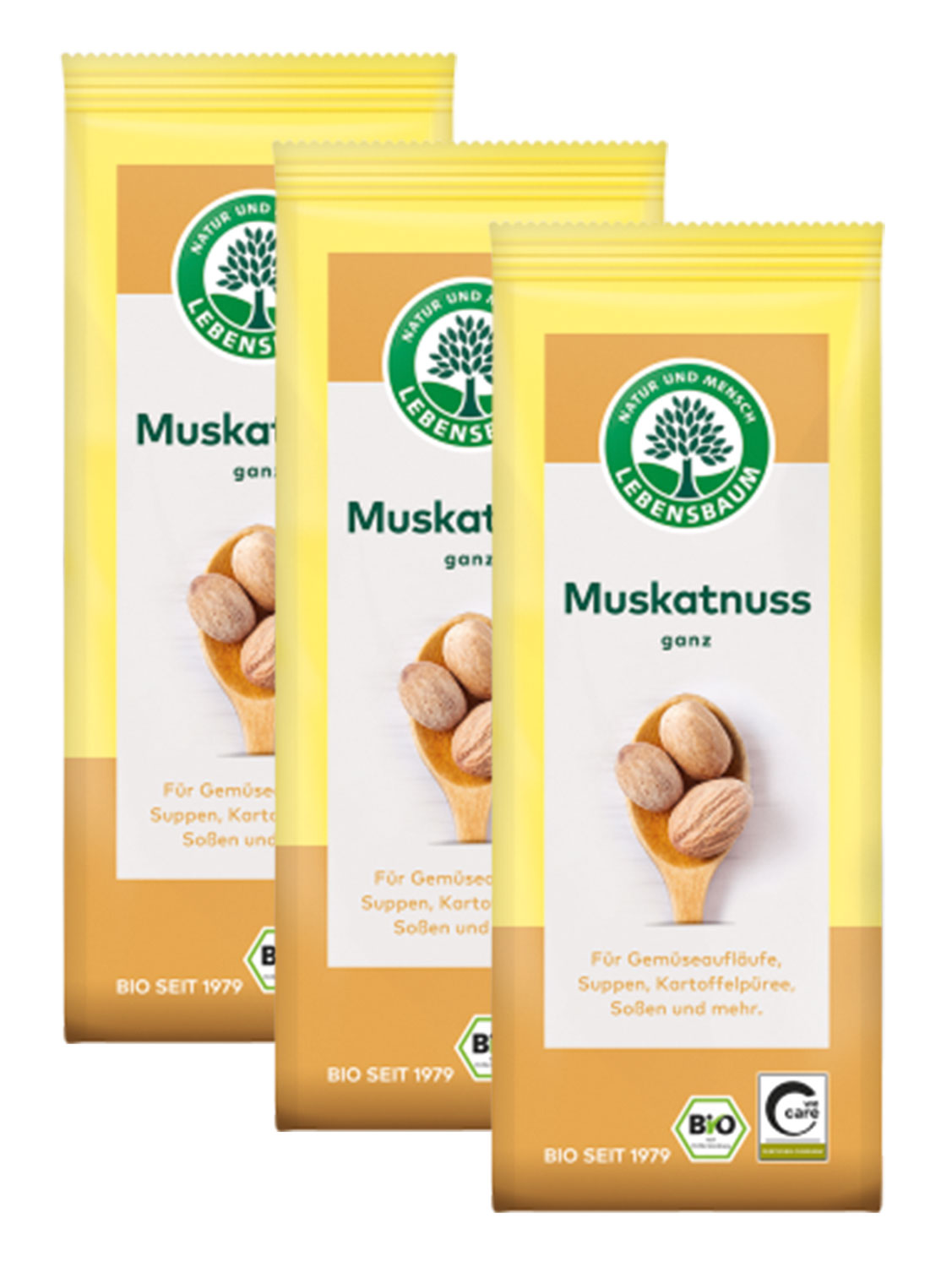 Lebensbaum Bio-Muskatnuss ganz