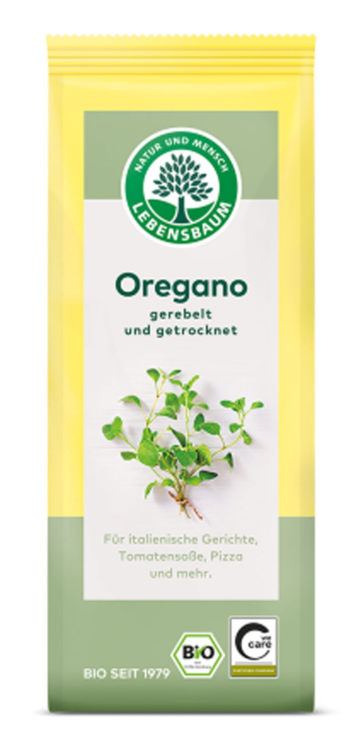 Lebensbaum Bio-Oregano gerebelt