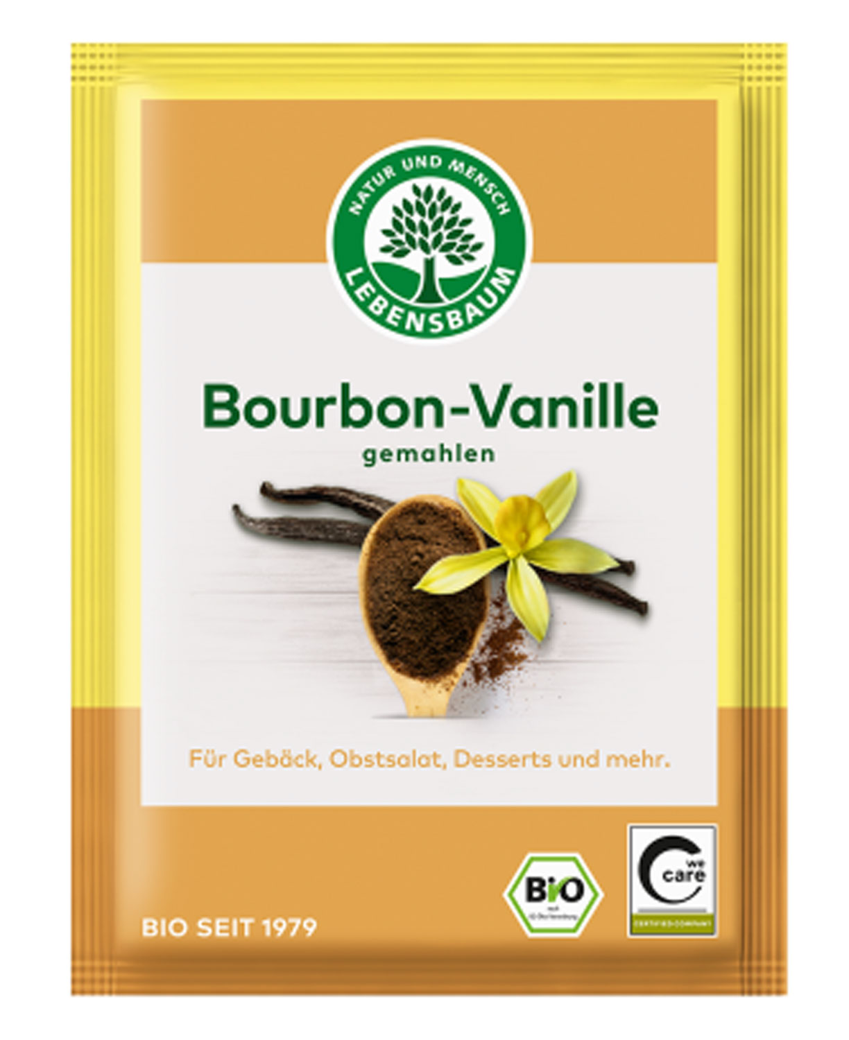 Lebensbaum Bio-Bourbon-Vanille gemahlen