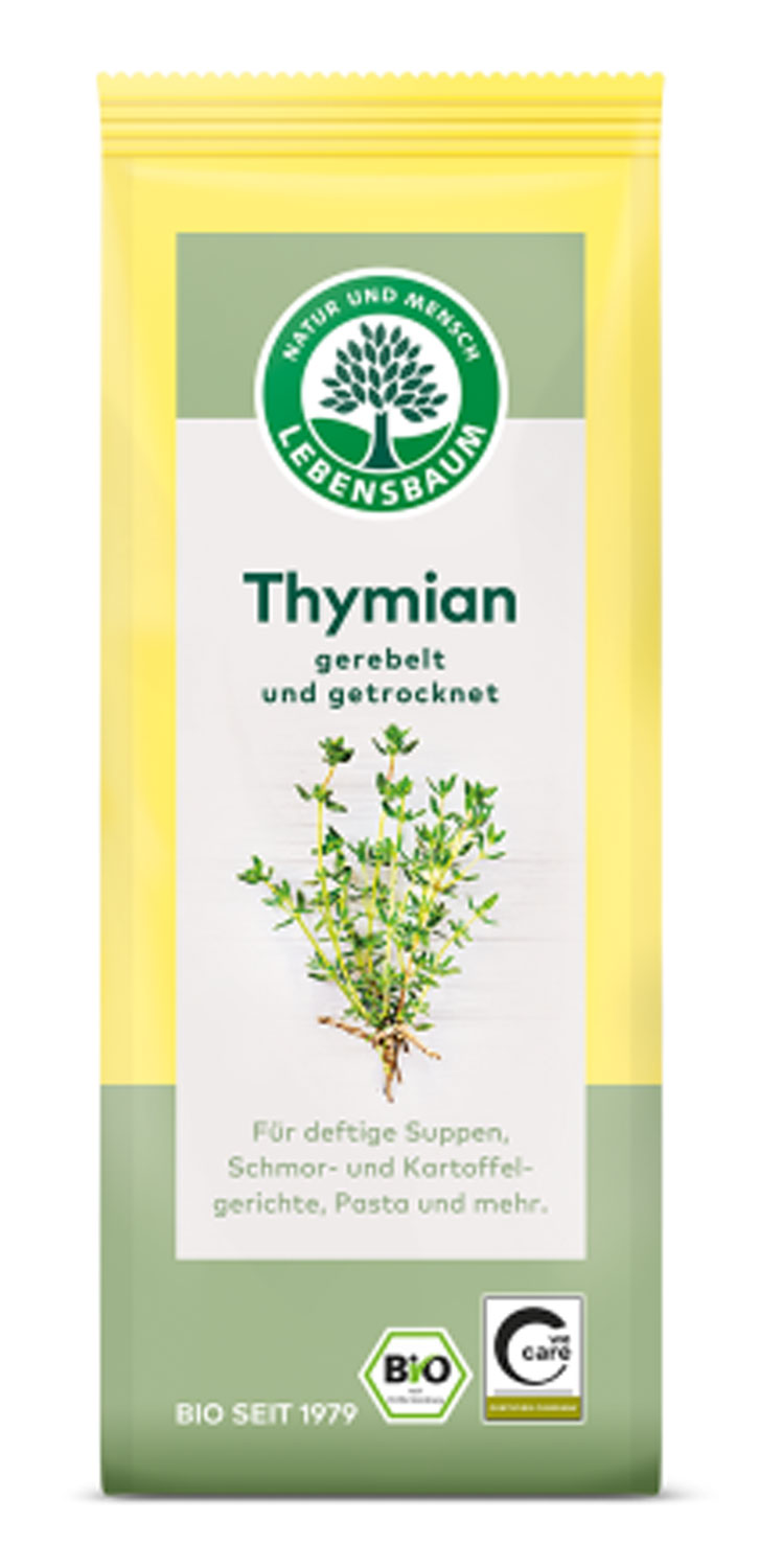 Lebensbaum Bio-Thymian gerebelt