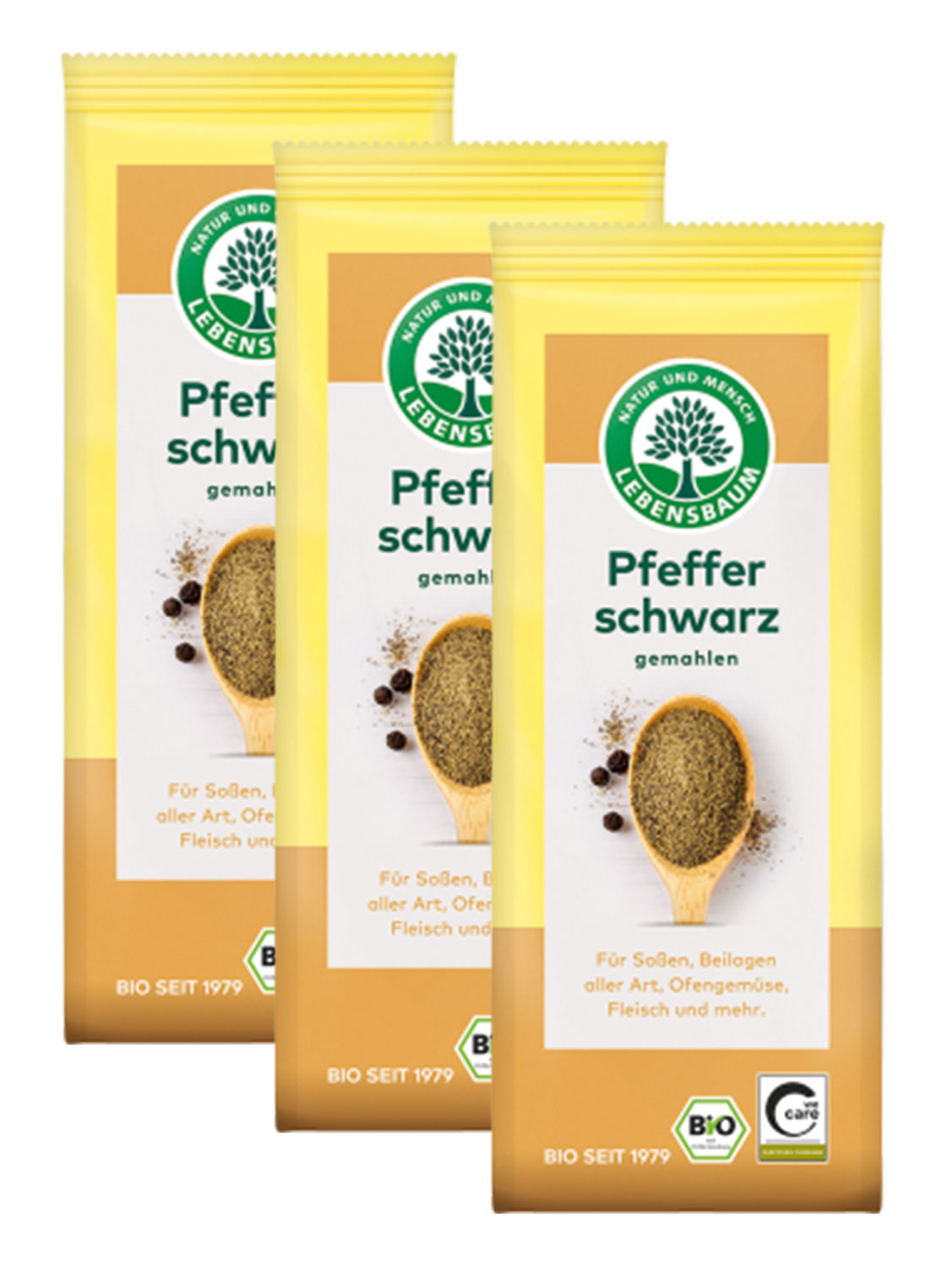 Lebensbaum Bio-Pfeffer schwarz gemahlen