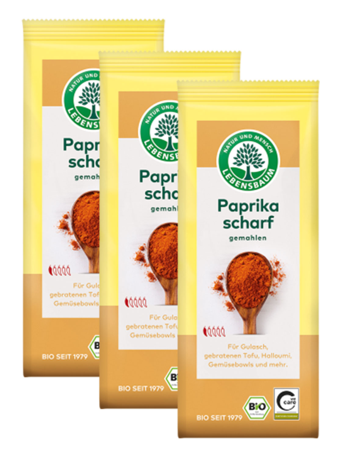 Lebensbaum Bio-Paprika scharf, gemahlen