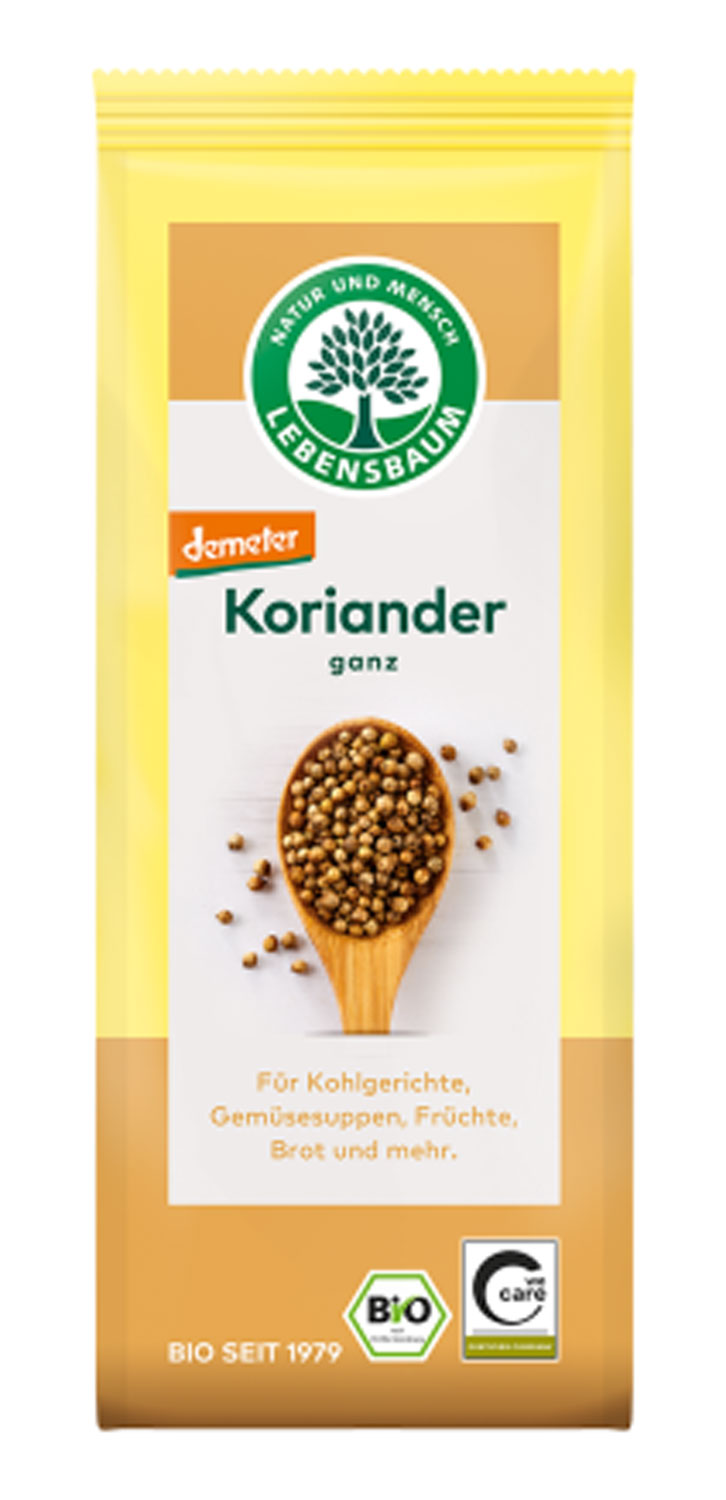 Lebensbaum Bio-Koriander ganz
