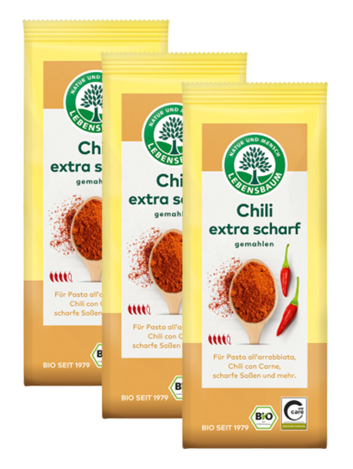 Lebensbaum Bio-Chili extra scharf, gemahlen