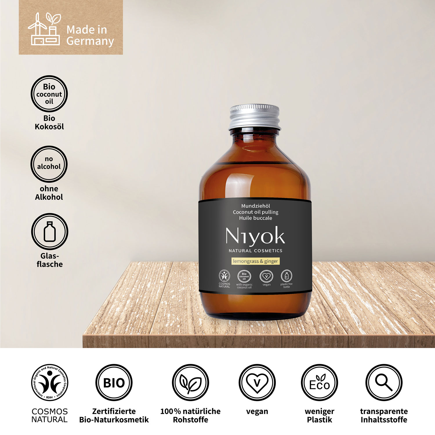 Niyok Mundziehl Zitronengras & Ingwer - 200 ml02