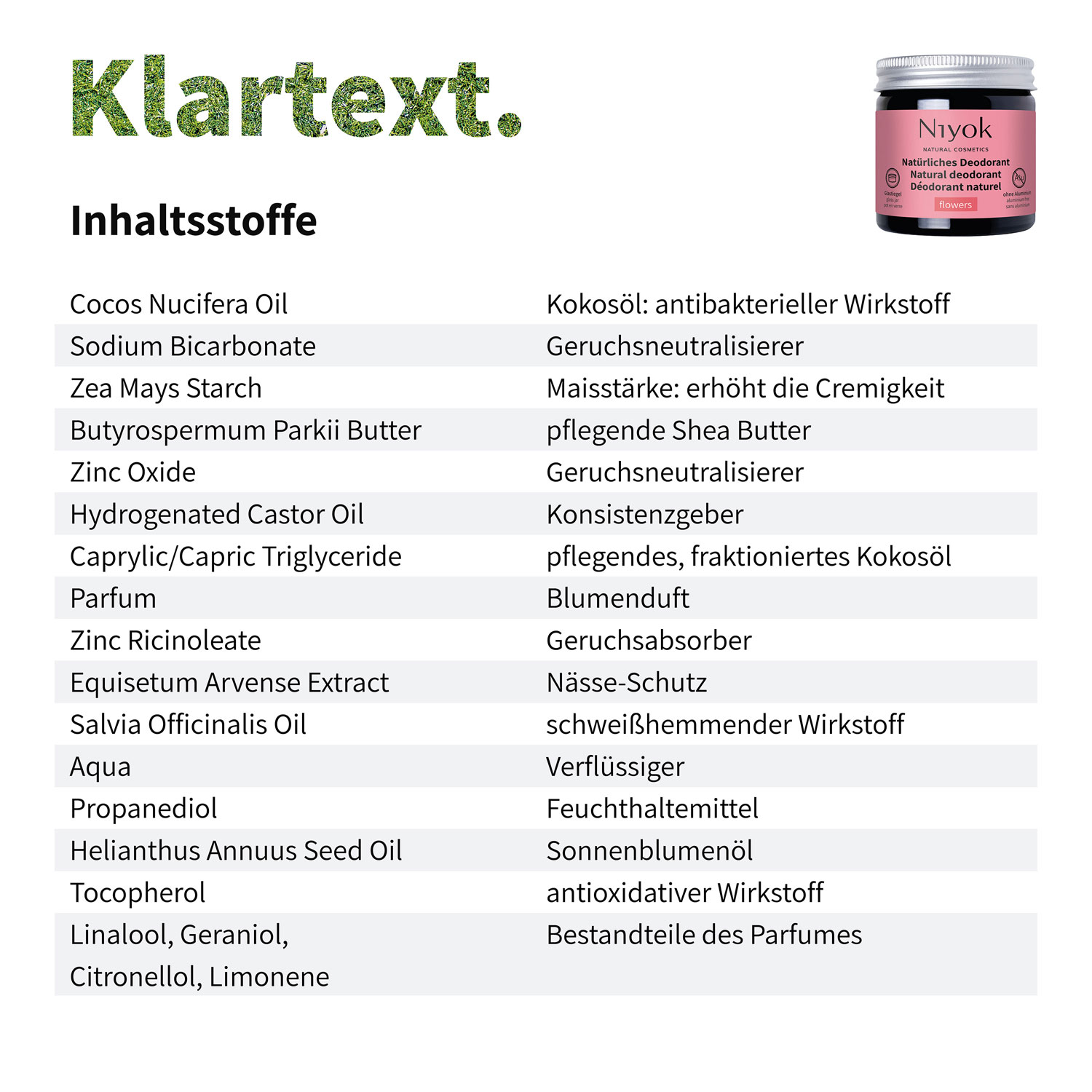   Niyok Deocreme Flowers - 40 ml  03