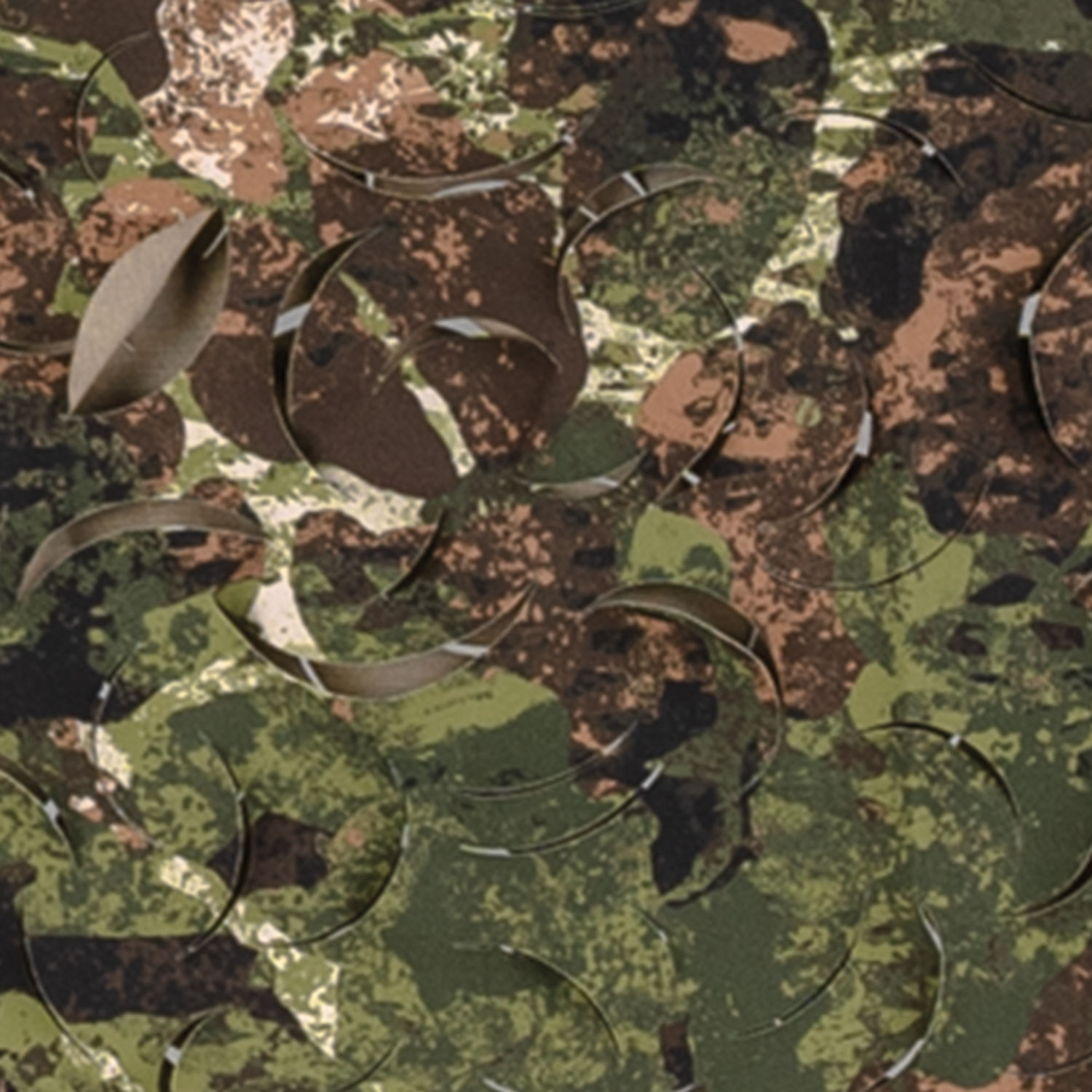 Laser cut camo net/Nylonnetz WASP I02