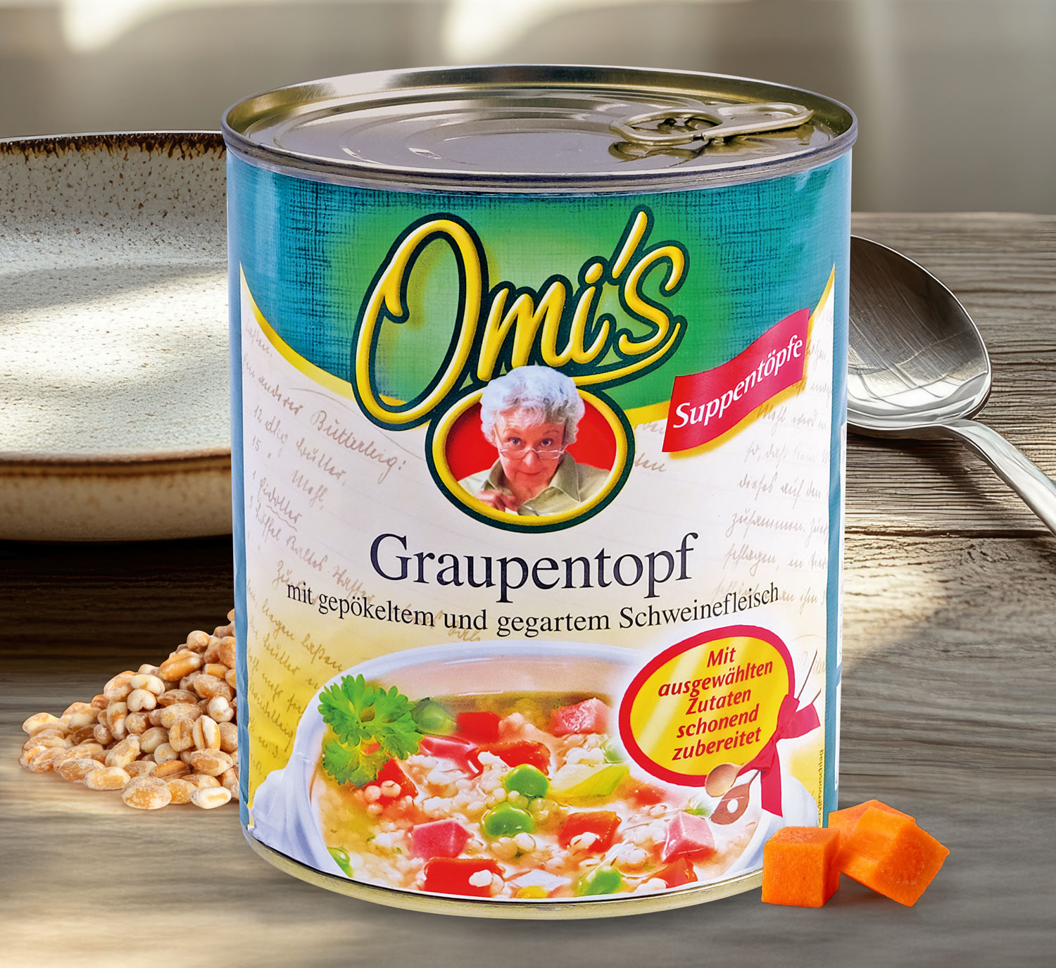 Omis klassischer Graupentopf