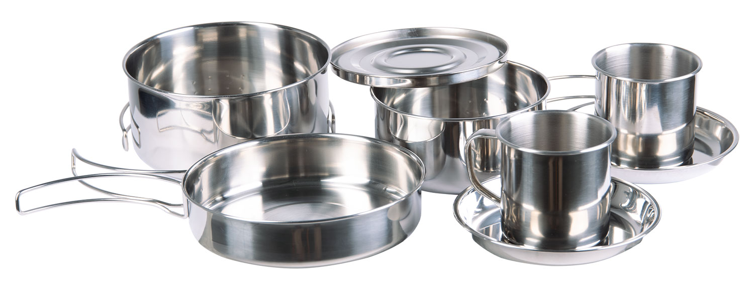 Koch-Set Steel 8-teilig