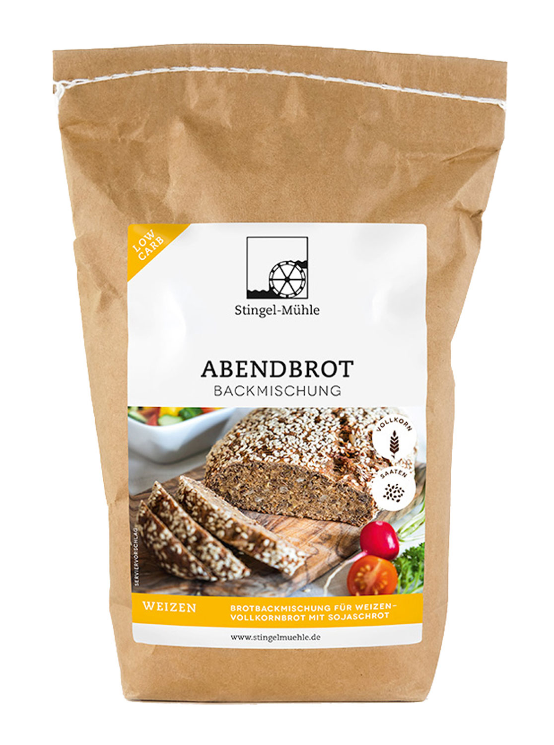 Eiweibrot-Backmischung Abendbrot