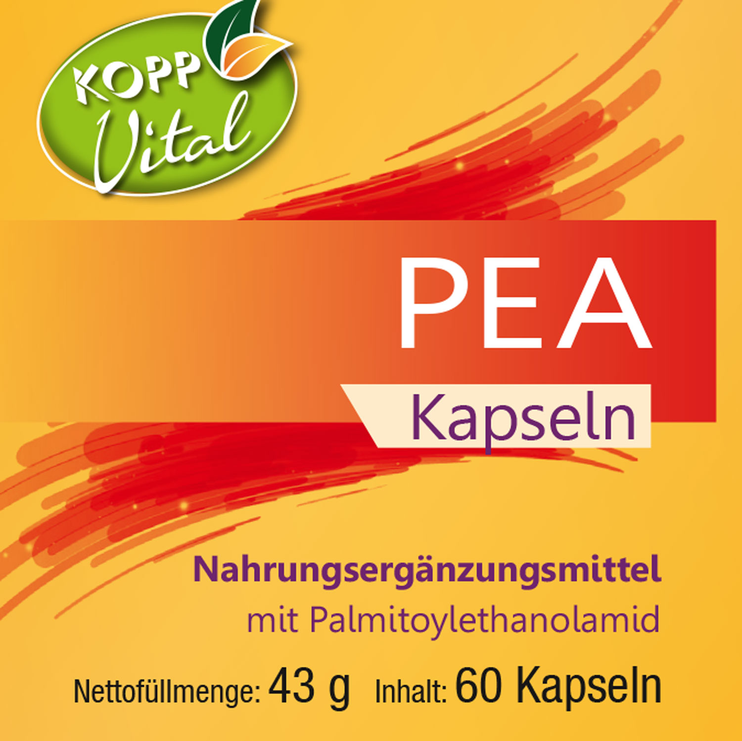 Kopp Vital ® PEA Kapseln - Für den Mann Nahrungsergänzungsmittel - Kopp ...