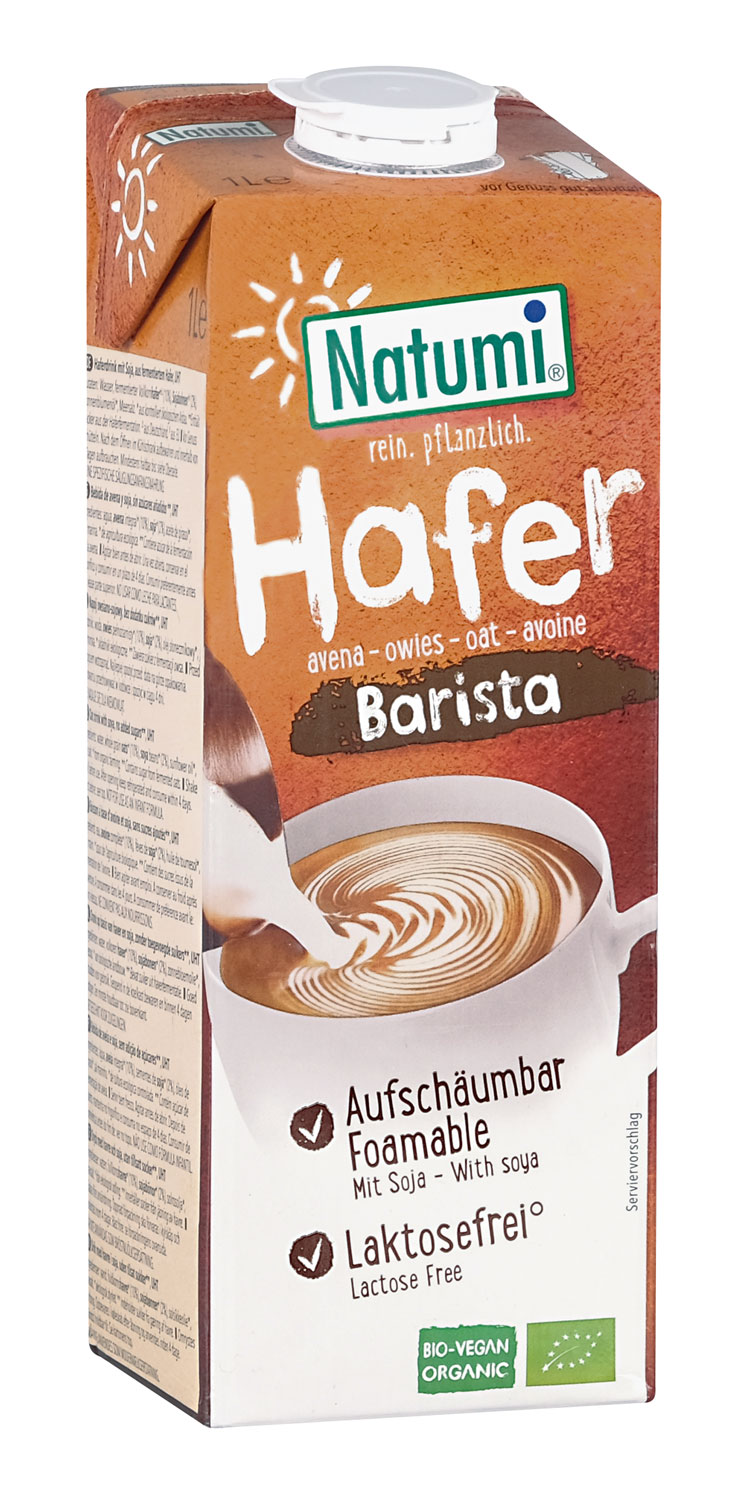 4er-Pack Natumi   Bio-Haferdrink Barista