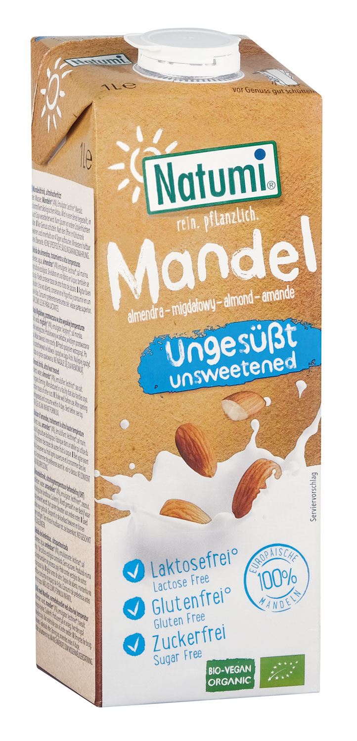 4er-Pack Natumi   Bio-Mandeldrink ungest