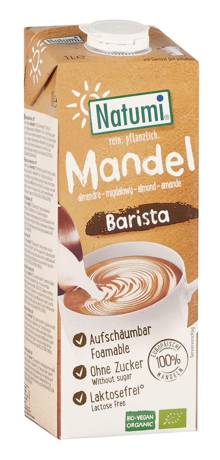 4er-Pack Natumi   Bio-Mandeldrink Barista