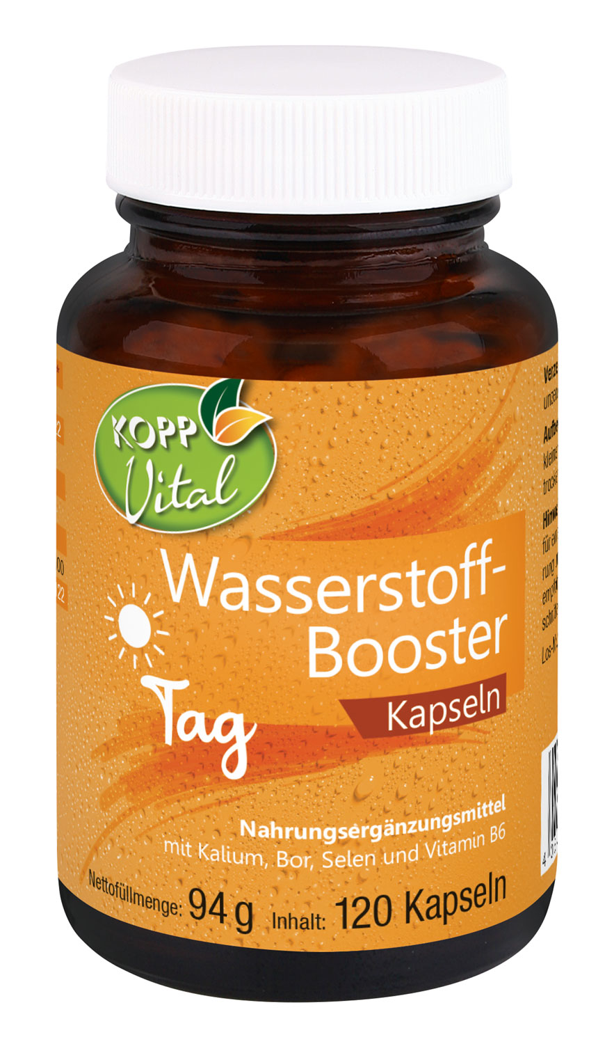 Kopp Vital   Wasserstoff-Booster Tag / 120 Kapseln