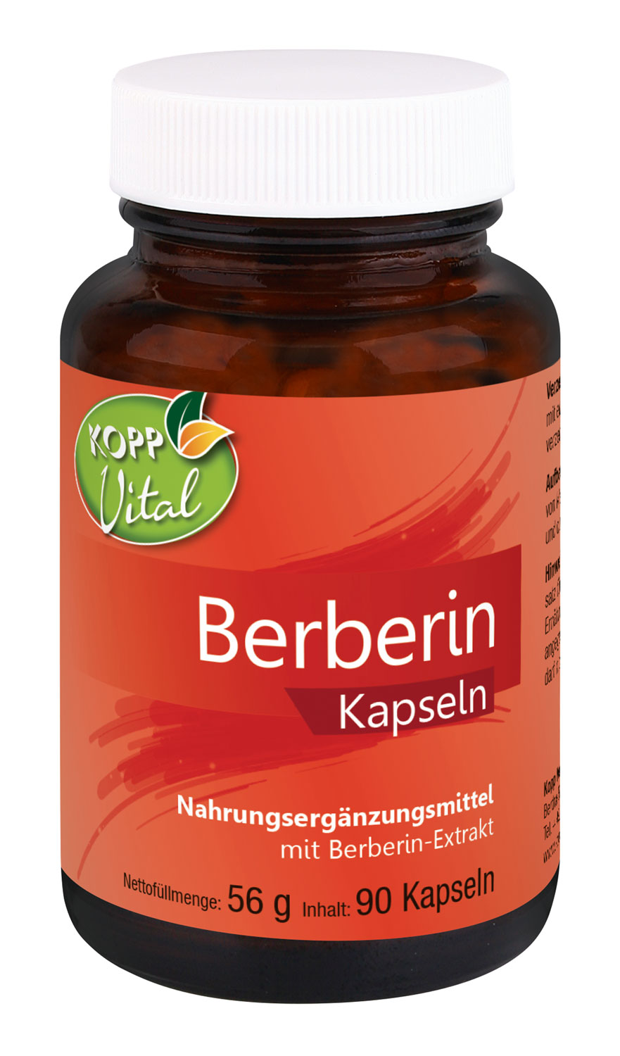 Kopp Vital   Berberin / 500 mg / 90 Kapseln