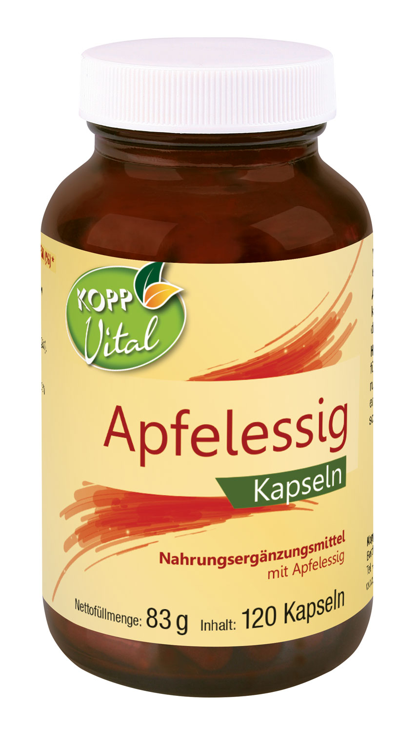 Kopp Vital   Apfelessig / 570 mg / 120 Kapseln