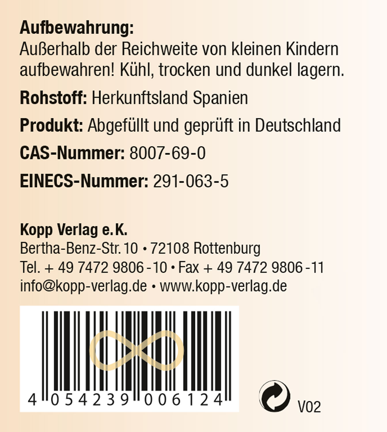 Kopp Vital   Bio-Mandell 100 % rein, 250 ml / Kaltgepresst / nicht komedogen /fr Haut, Haare & Kche / ohne Zustze02