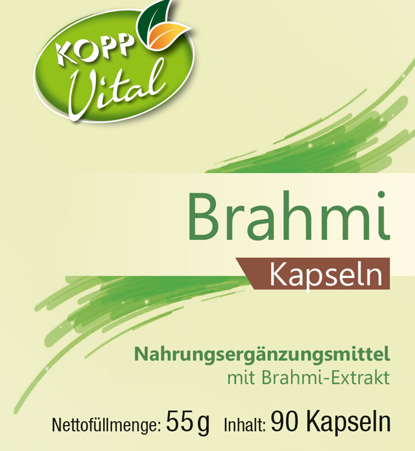 Kopp Vital  Brahmi / 500 mg / 90 Kapseln01