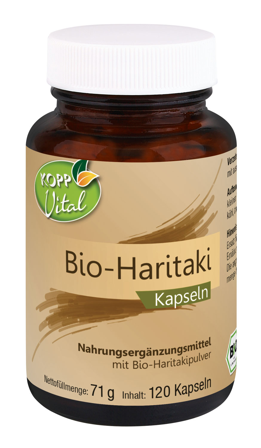 Kopp Vital   Bio-Haritaki / 500 mg / 120 Kapseln